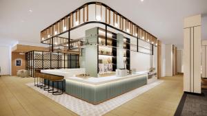 Sheraton Minneapolis Downtown Convention Center的休息区