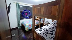 Postel nebo postele na pokoji v ubytování Casa Campestre - Guarne