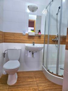 Et badeværelse på Hostel Polskie Wrota + 22 billeder