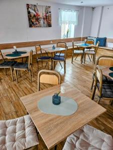 Et opholdsområde på Hostel Polskie Wrota