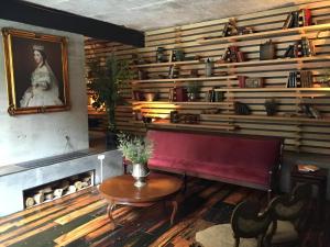 Un lugar para sentarse en Hotel Carlota