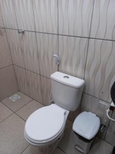 Ένα μπάνιο στο Pousada Manu Guajiru