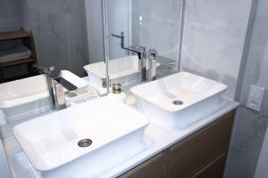 Ένα μπάνιο στο Modernes 3 Zimmer Apartment !