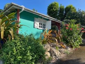 Zahrada ubytování Jardin des Anges-Bungalows créoles et studio