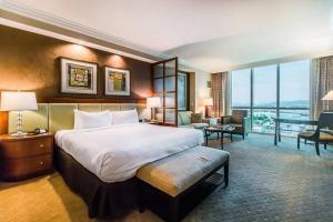 Katil atau katil-katil dalam bilik di MGM 05809 Deluxe Studio by Zelloo