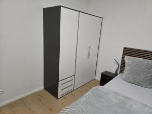 Postel nebo postele na pokoji v ubytování AlSa Apartments