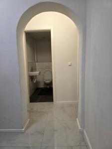 Koupelna v ubytování AlSa Apartments