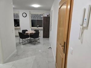 Kuchyň nebo kuchyňský kout v ubytování AlSa Apartments