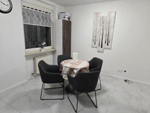 Posezení v ubytování AlSa Apartments