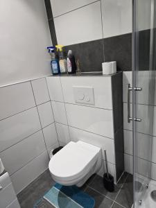Koupelna v ubytování AlSa Apartments