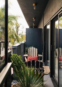 Coin salon dans l'établissement Palihotel Melrose
