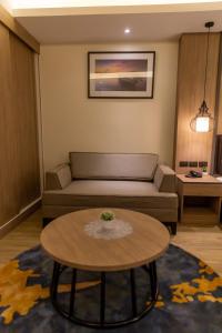Posezení v ubytování Wyatt Hotel Jomtien Beach