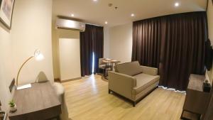 Posezení v ubytování Wyatt Hotel Jomtien Beach