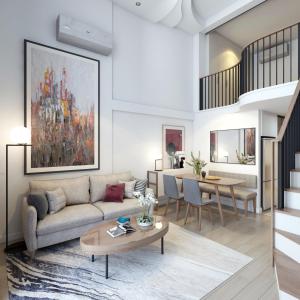 Posezení v ubytování Margaery Apartment Tu Hoa Princess