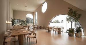 Halff Hotel餐厅或其他用餐的地方