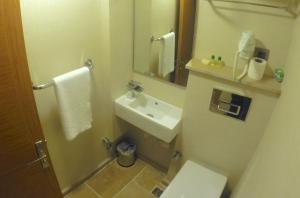 Koupelna v ubytování Okur Otel