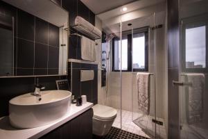Koupelna v ubytování Yi Su Hotel-Taipei Ningxia
