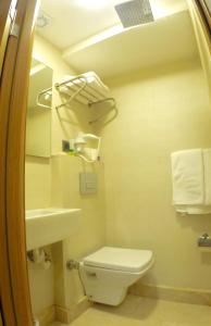 Koupelna v ubytování Okur Otel