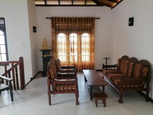 Χώρος καθιστικού στο Bliss House