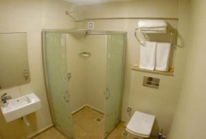 Koupelna v ubytování Okur Otel