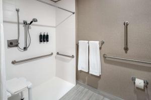 Ένα μπάνιο στο DoubleTree Suites by Hilton Mount Laurel