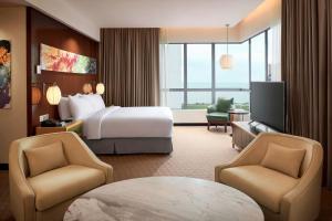 Posezení v ubytování DoubleTree by Hilton Melaka