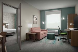 Postel nebo postele na pokoji v ubytování Home2 Suites By Hilton Georgetown Austin North
