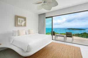 Postel nebo postele na pokoji v ubytování Luxury Spa Villa 5BR in Choengmon + 48 fotografií