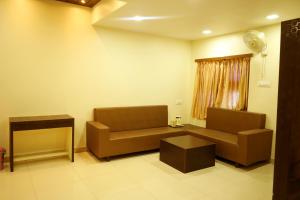 Hotel Sparkling Pearl的休息区