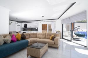 Posezení v ubytování Villa Kubra Akbel Kas Antalya Turkey