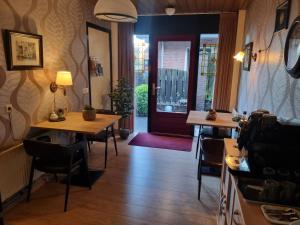 Posezení v ubytování B&B Harskamp