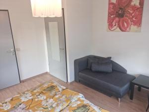 Posezení v ubytování B&B Harskamp