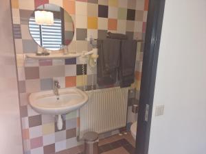 Koupelna v ubytování B&B Harskamp