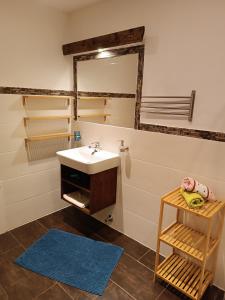 A bathroom at Hintererhof