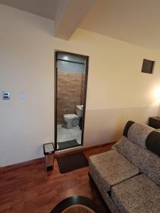 Posezení v ubytování Hostal Nichkito