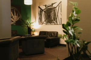 Posezení v ubytování Economy Silesian Hotel