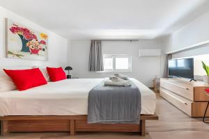 Postel nebo postele na pokoji v ubytování Corner House