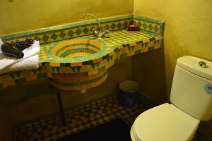Koupelna v ubytování Riad Hôtel Belleville Marrakech