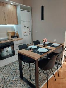 Kuchyň nebo kuchyňský kout v ubytování Balkan HOME