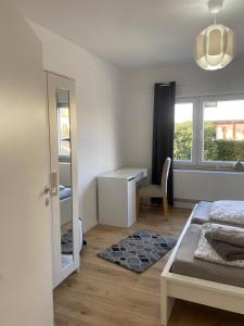 Ένα ή περισσότερα κρεβάτια σε δωμάτιο στο Balance Apartments by M&A Gartenstraße City