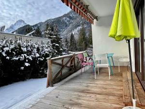 Nespecifikovaný výhled na hory nebo výhled na hory při pohledu z apartmánu