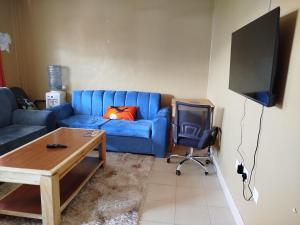 Χώρος καθιστικού στο Floral