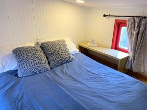 Postel nebo postele na pokoji v ubytování Tiny house en Chicureo