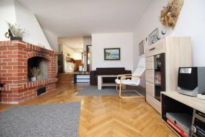 Kuchyňa alebo kuchynka v ubytovaní Apartment Krivec
