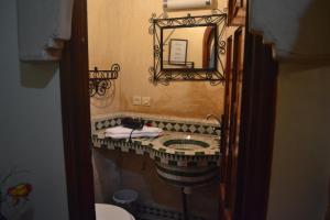 Koupelna v ubytování Riad Hôtel Belleville Marrakech