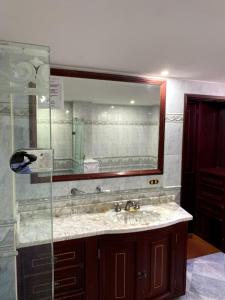 Koupelna v ubytování Hotel Quintas de Bogotá