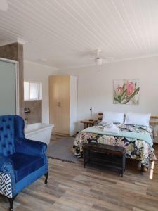 Χώρος καθιστικού στο Lodge Laske Nakke