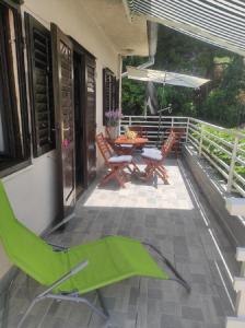 Balkón nebo terasa v ubytování Apartment Jase