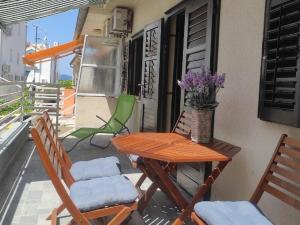 Balkón nebo terasa v ubytování Apartment Jase