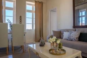 Posezení v ubytování "Vela" Symi Village Residences